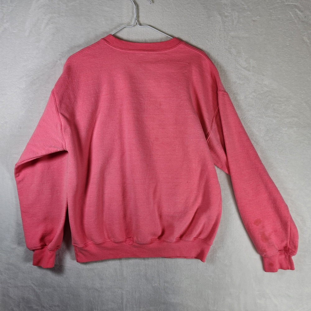 Bourgeois Teddy Bear Graphic Sweatshirt Pink‎ Women's Size M Casual Top - Picture 7 of 7